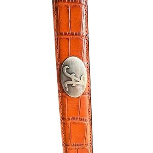 Genuine Leather Zep-Pro Belt
Alabama Crimson Tide
Silver Accents